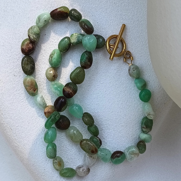 pierres-vert-collier-tendance